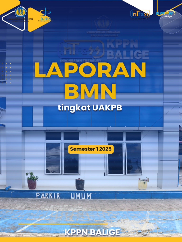 Laporan BMN KPPN Balige Semester 1 2025 | PDF