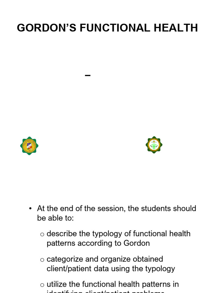 Gordon's 11 Functional Health Patterns | PDF | Perception | Sleep