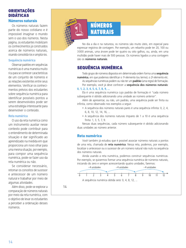 Sequências e Números Naturais | PDF | Sequência | Divisão (Matemática)