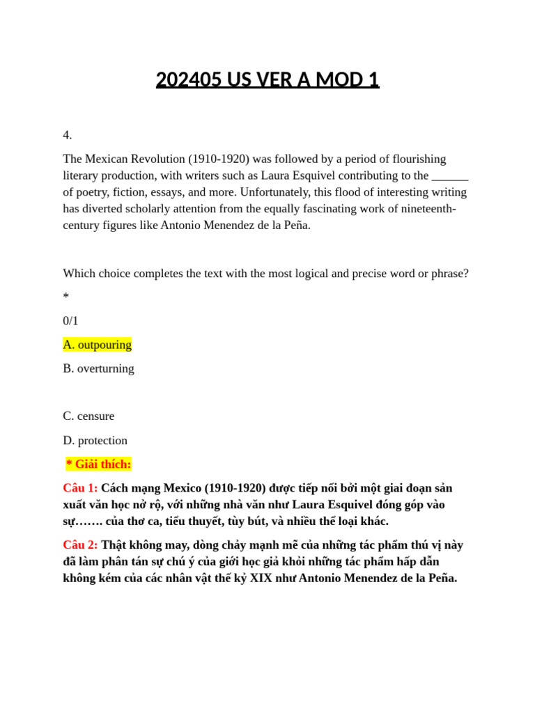 Us Ver A Mod 1 | PDF