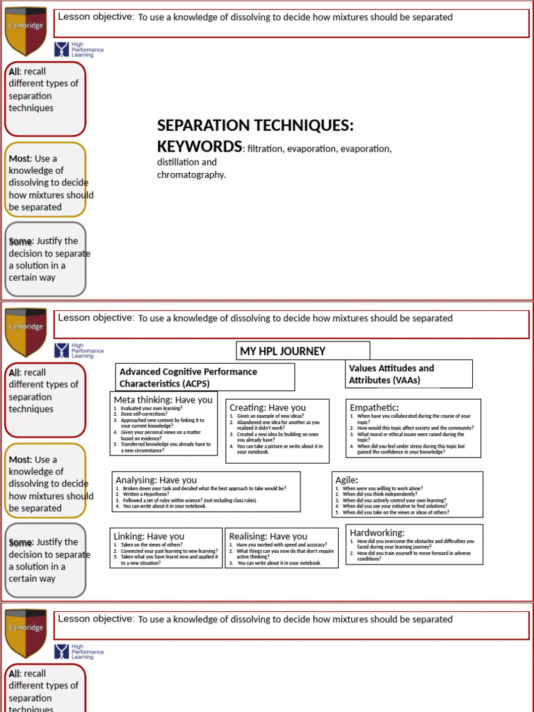 Separation Techniques in Chemistry | PDF | Solubility | Filtration