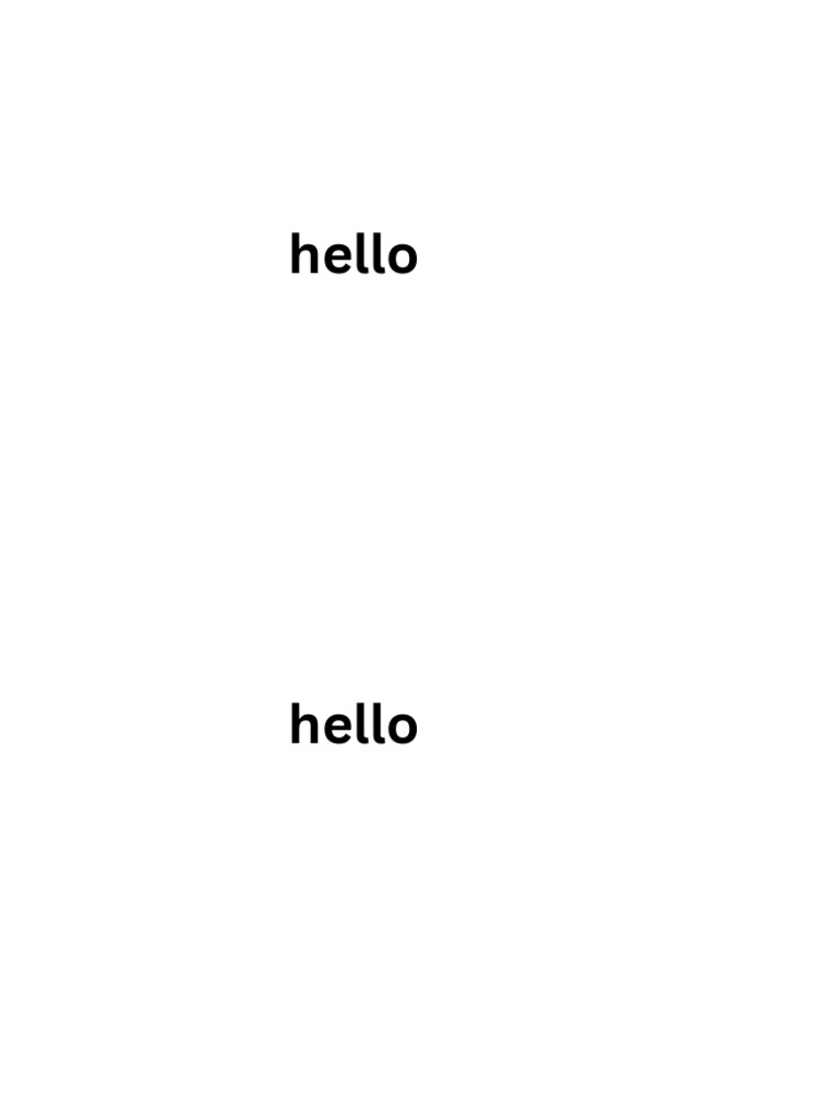 Hello | PDF