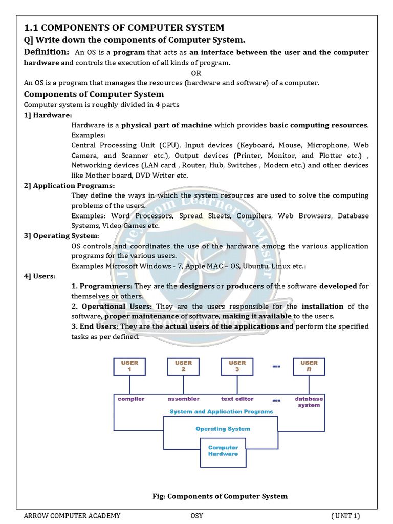 CH 1 - 53321155 - 2025 - 04 - 02 - 07 - 28 | PDF | Operating System ...
