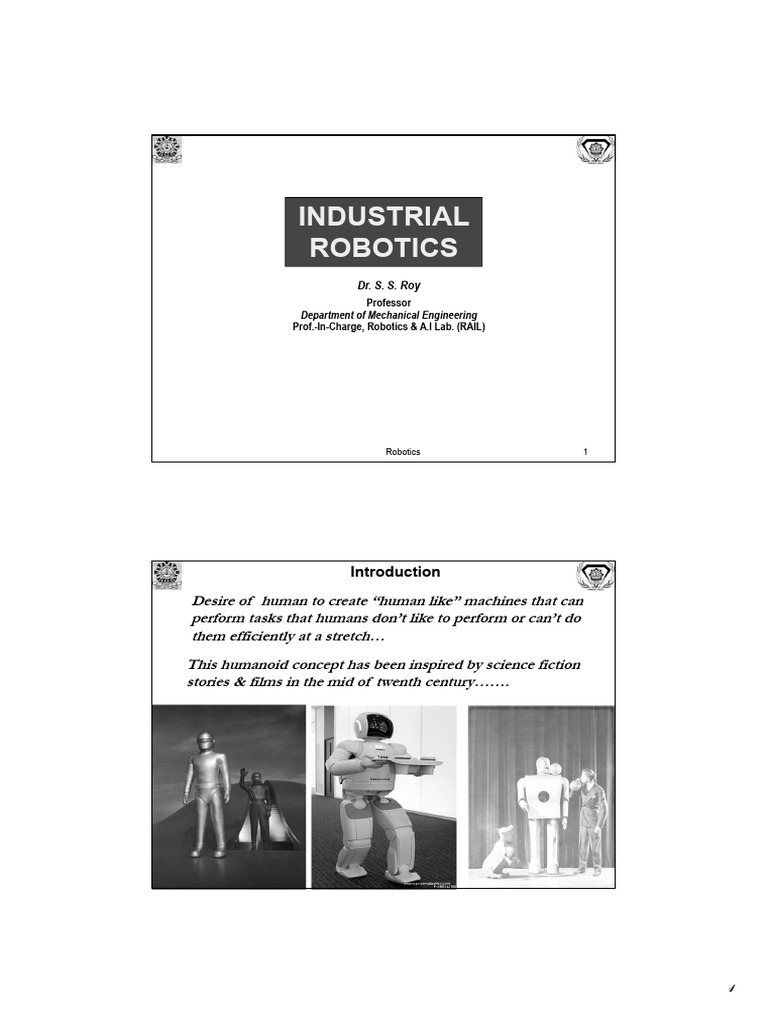 Robotics Basics | PDF | Robotics | Mechanical Engineering