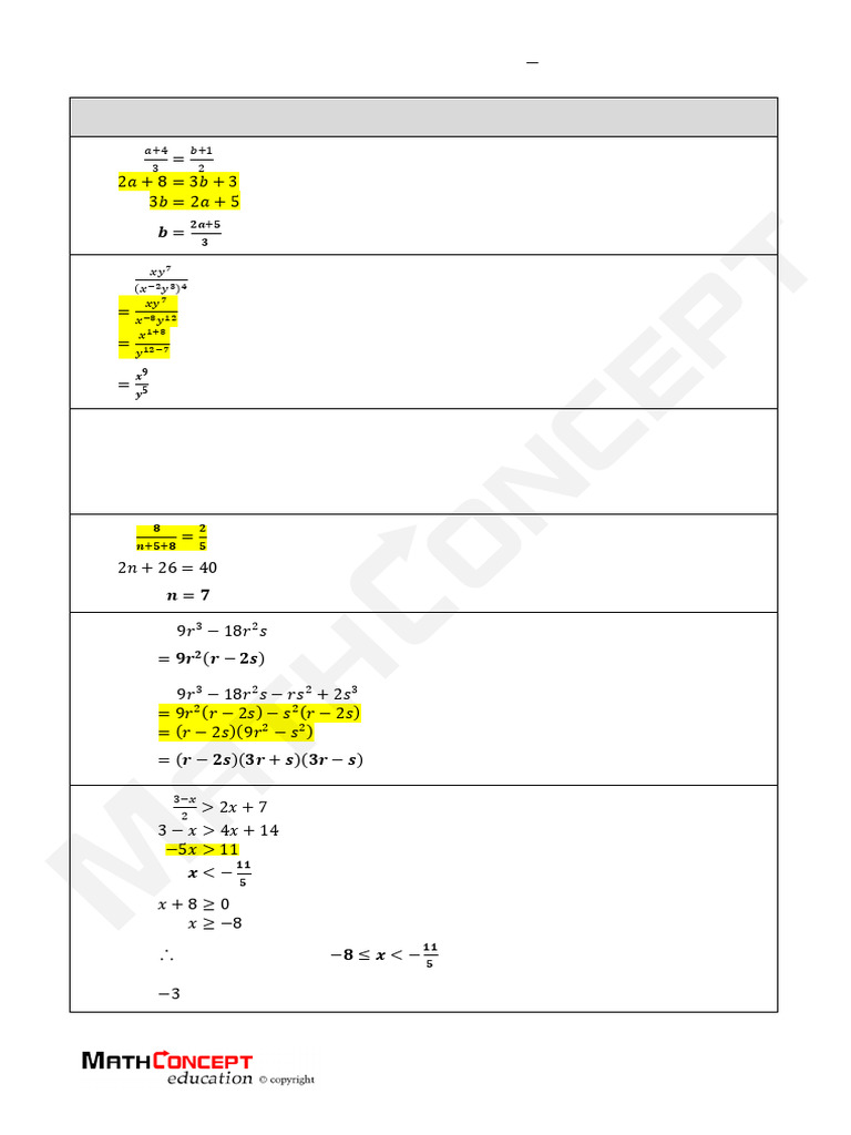HKDSE 2018 Maths Paper 1 Solutions | PDF | Chess Theory | Chess