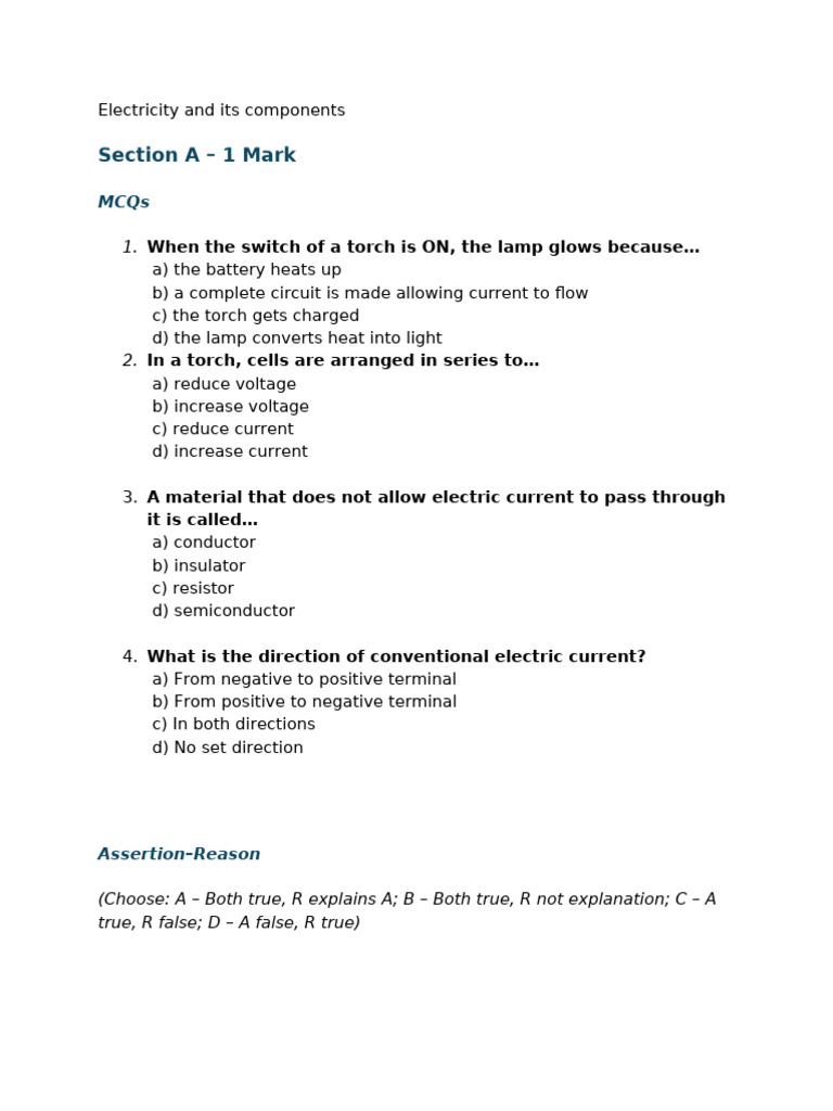 Understanding Electricity Basics and Circuits | PDF | Electric Current ...