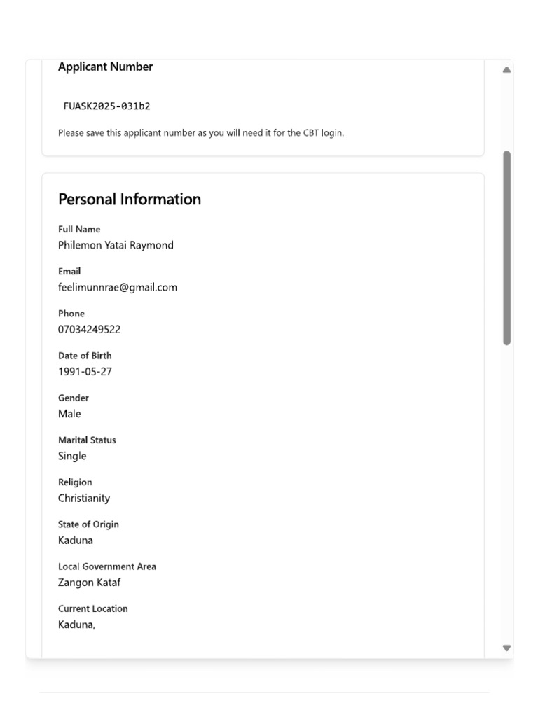 Fuask Application | PDF