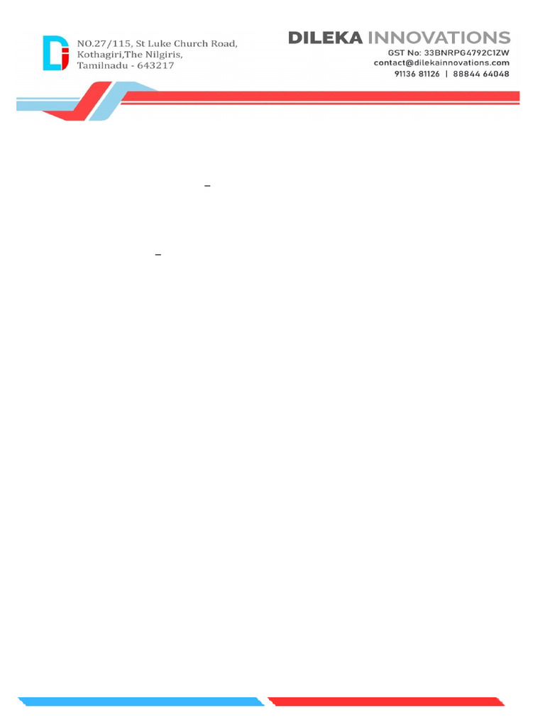 Pramod Kumar - Letter of Joining | PDF