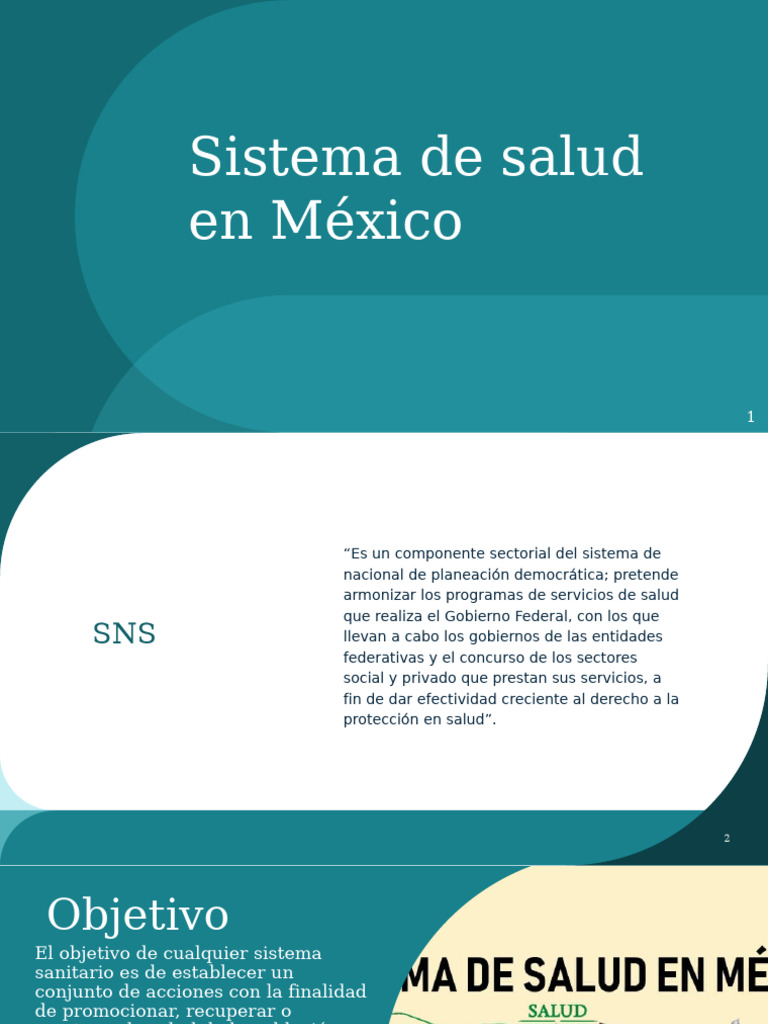 Sistema de Salud en México: Estructura y Funciones | PDF | Cuidado de ...