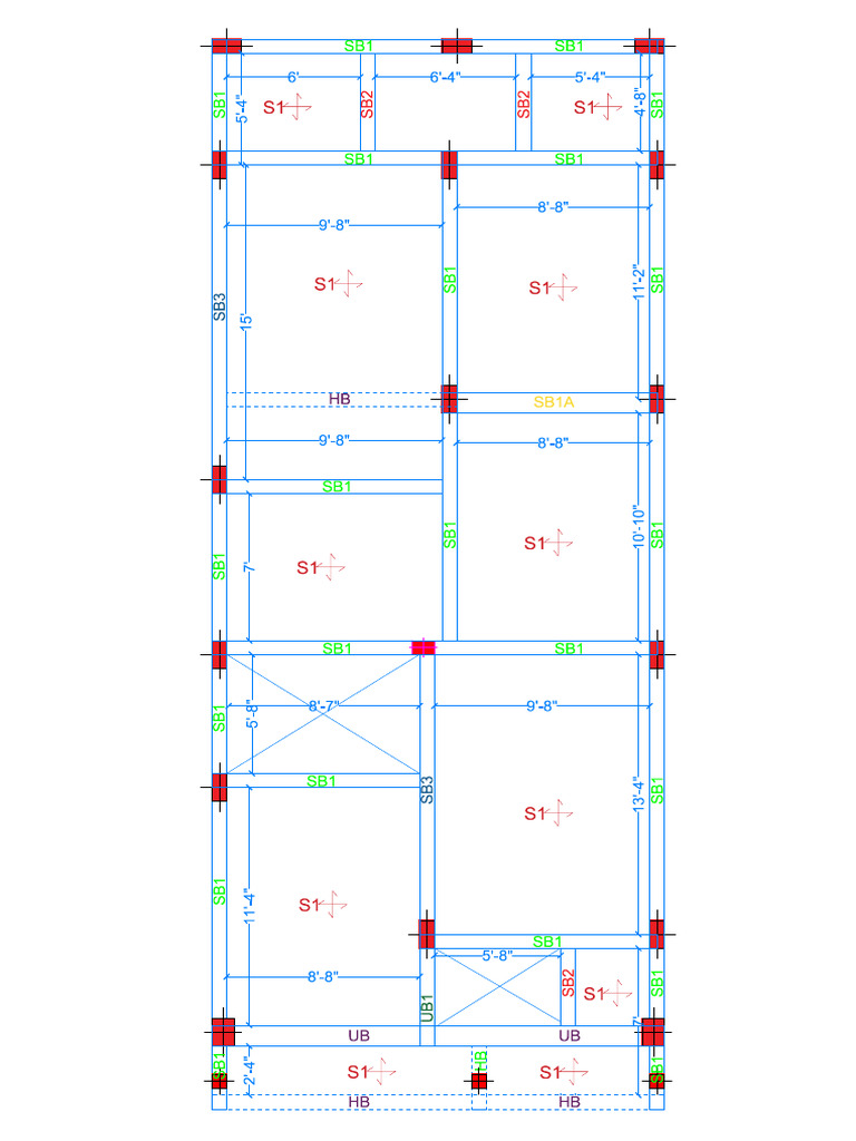 Sardar Ji Engg GF Beam and Slab | PDF