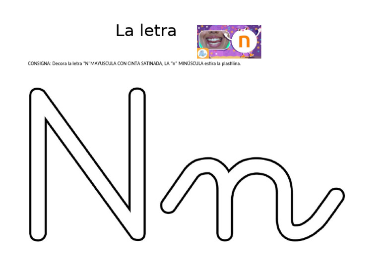 Letra N | PDF