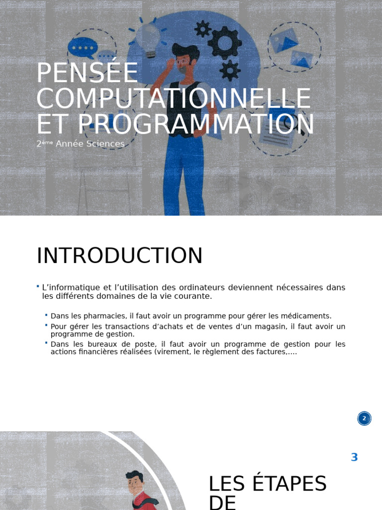 Pensée computationnelle en programmation | PDF | Compilateur | Code source