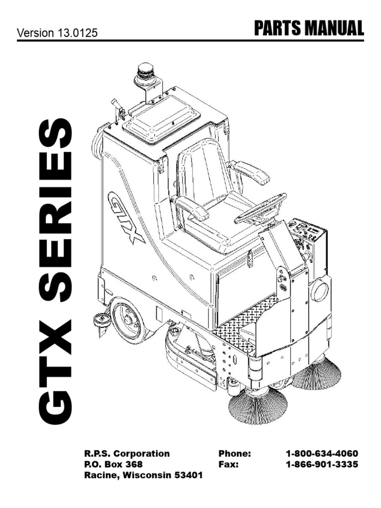Tomcat GTX Parts Manual V13.0125 | PDF