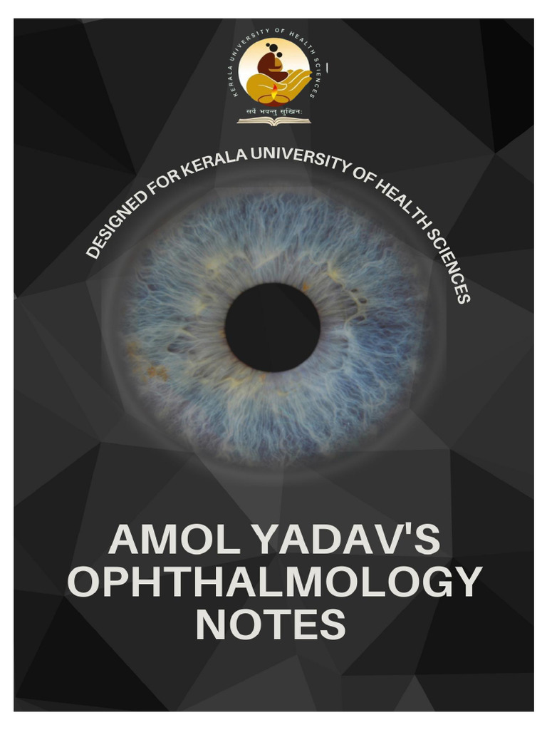 Ophthalmology Notes: Eye Anatomy & Refractive Errors | PDF | Myopia ...