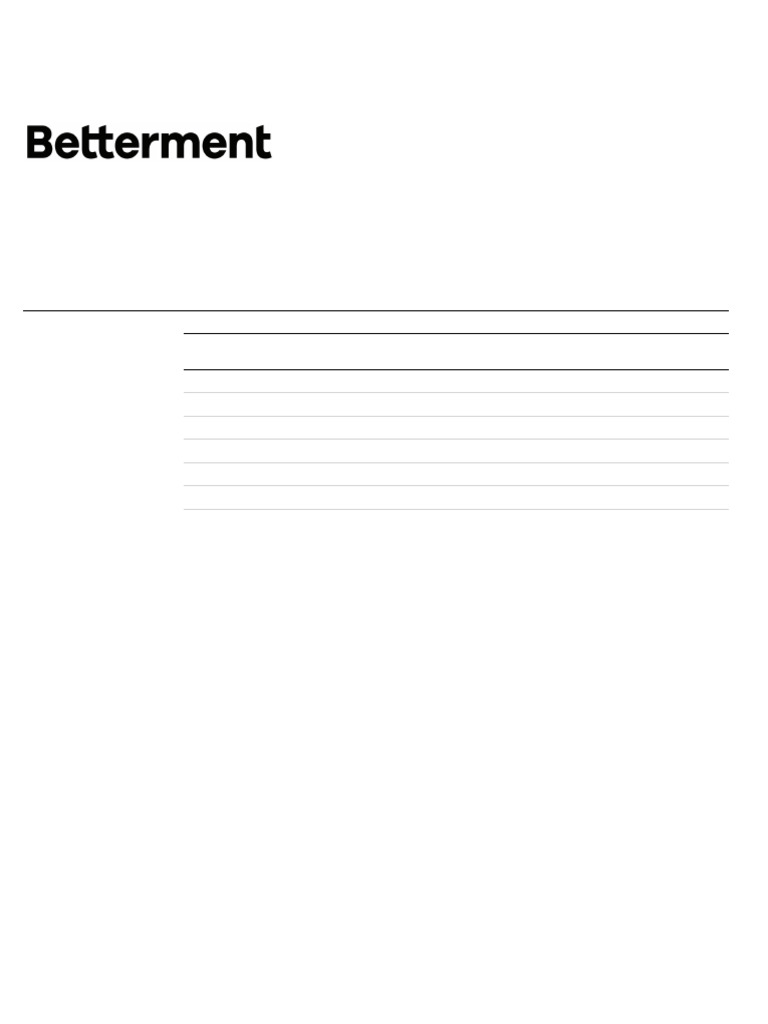 Betterment NBKC Aug Documents | PDF | Banking | Financial Services