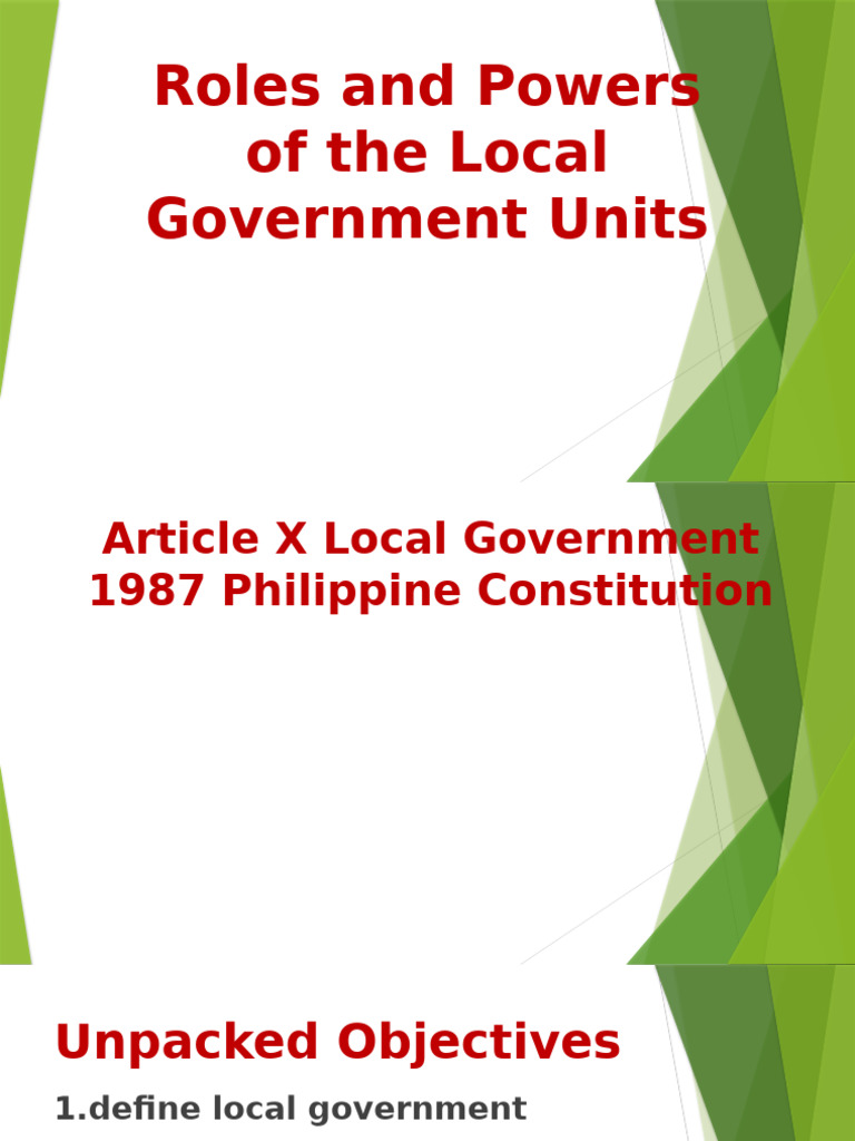 Local Government Units in the Philippines | PDF | Taxes | Justice
