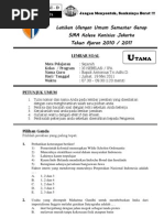 Download Soal Latihan UU Sem 2 Sejarah IPA ANT by Yosua Rielys P SN94294667 doc pdf