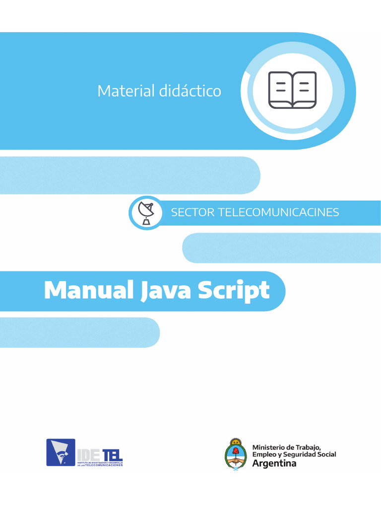 Manual de JavaScript para Telecomunicaciones | PDF | HTML | Script Java