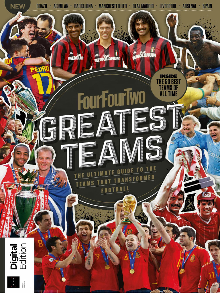 FourFourTwo - Greatest Teams 1st Edition 2025 Ebooksyard | PDF