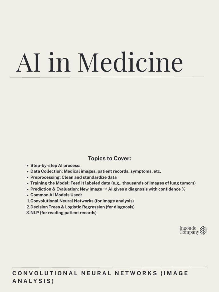 AI Applications in Medical Diagnosis | PDF