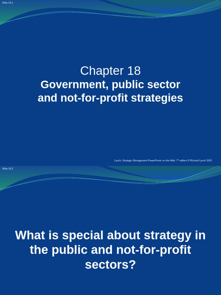 Public Sector Strategy Insights | PDF | Strategic Management | Market ...