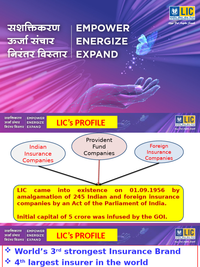 LIC Orgn and Agency Career Benifit | PDF | Insurance | Financial Services