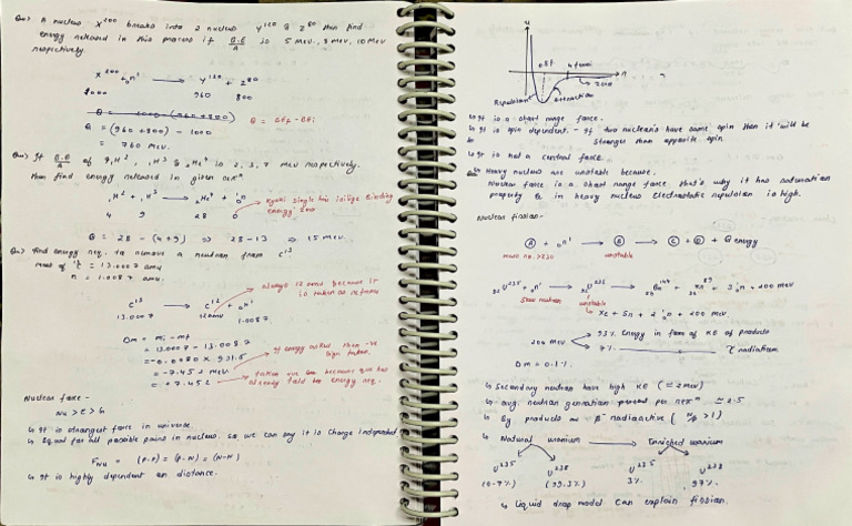 Nuclear Physics Concepts Explained | PDF