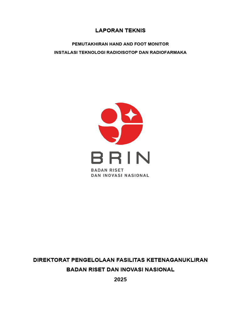 Pemutakhiran Hand and Foot Monitor ITRR | PDF