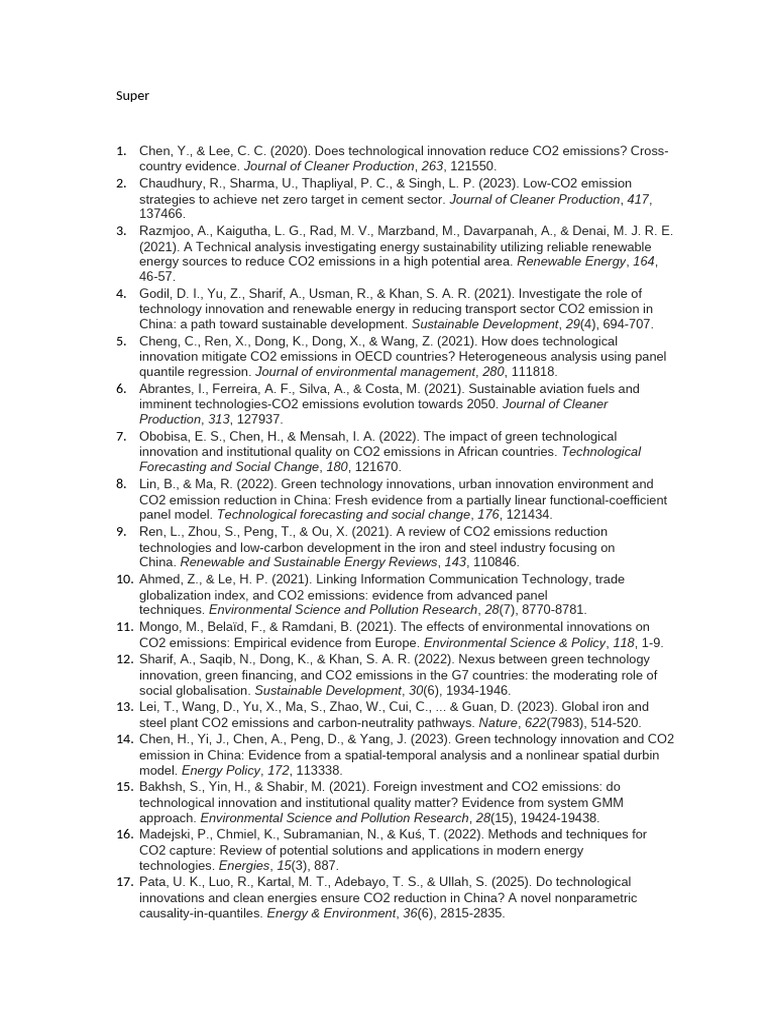CO2 Emission Reduction Through Innovation | PDF | Carbon Capture And ...