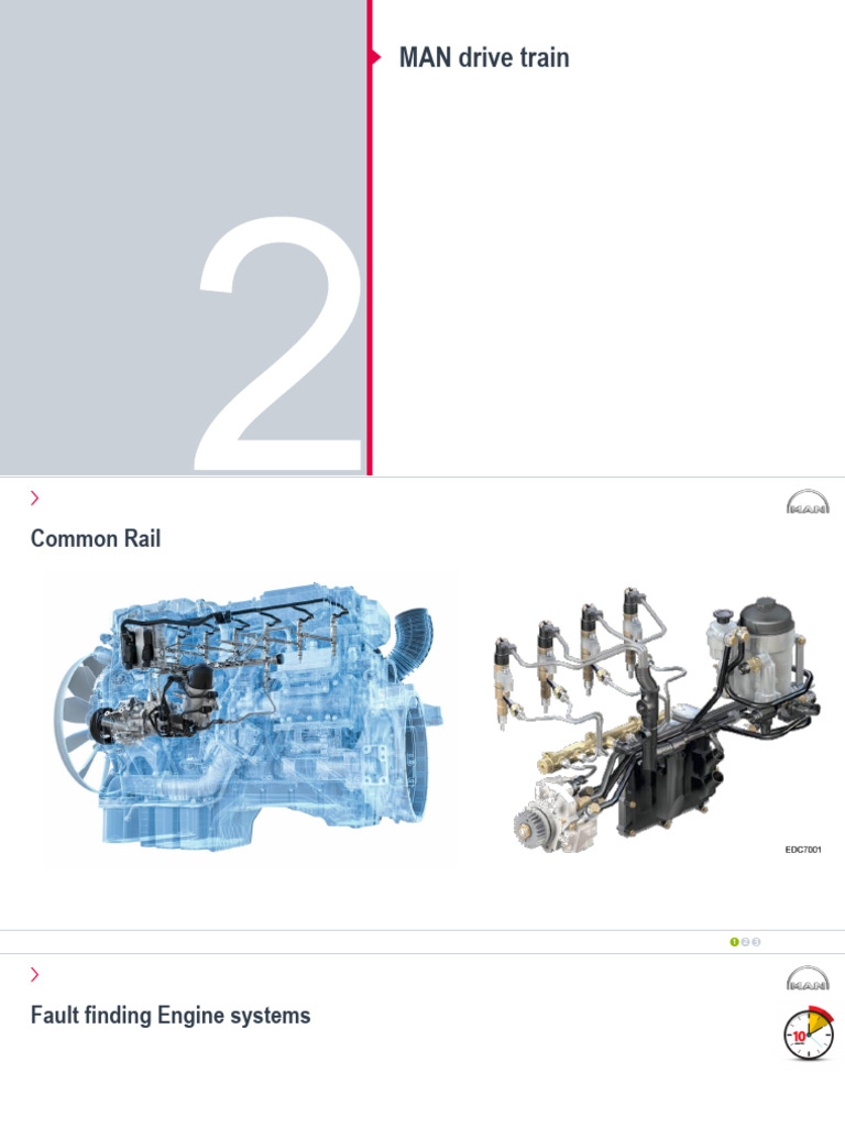 MAN Common Rail System Diagnostic Guide | PDF | Fuel Injection | Throttle
