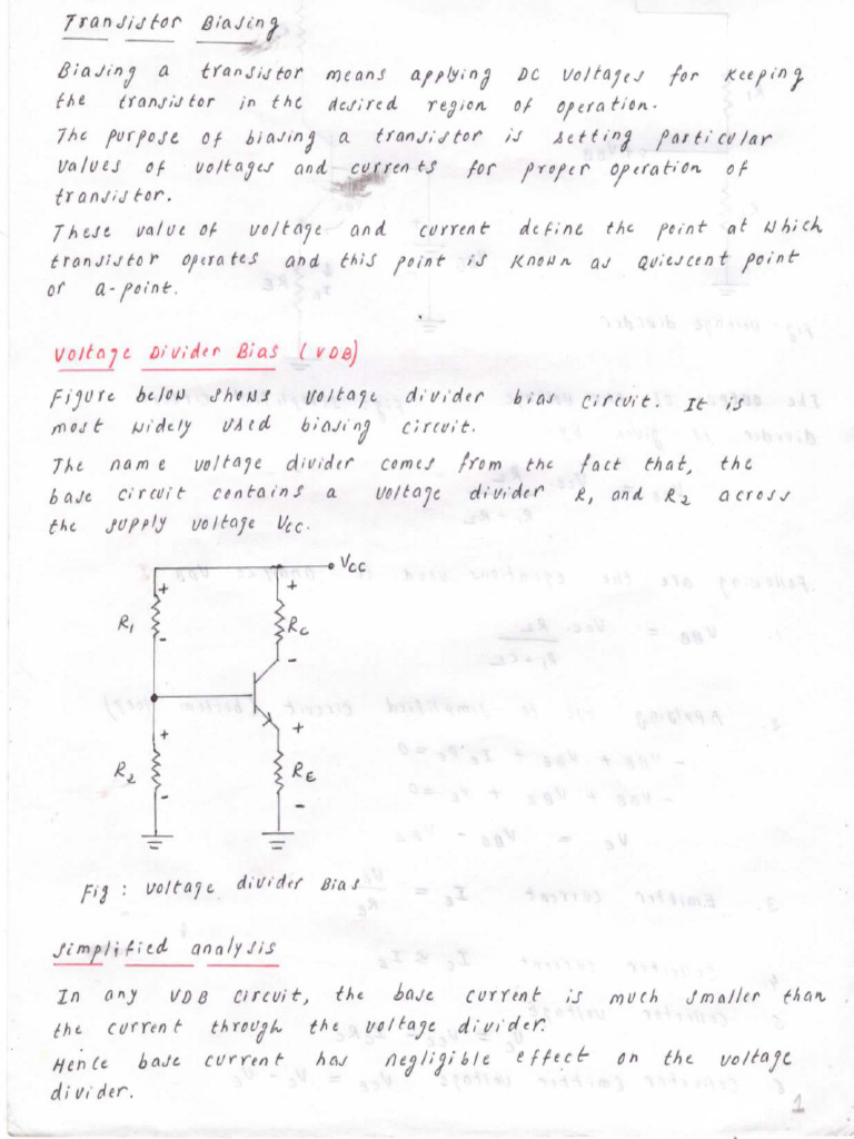 Module 1 Notes | PDF | Electronics | Electrical Engineering