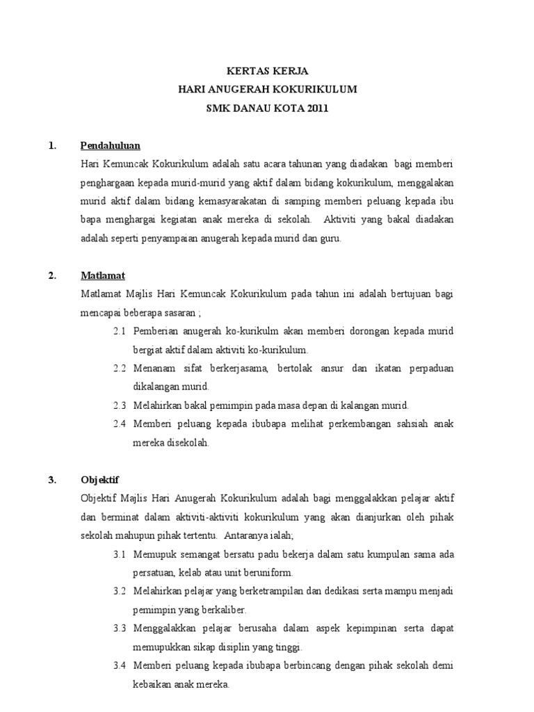 Kertas Kerja Hari Koko 2010 Pdf