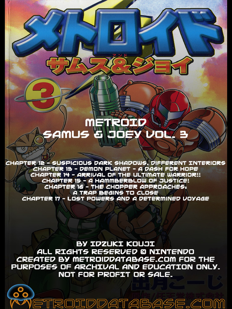 Metroid: Samus and Joey (Vol: 3) (ENG) | PDF