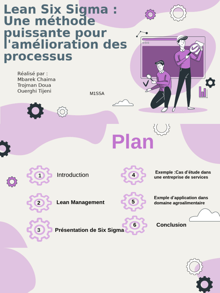 Lean Six Sigma : Optimisation des Processus | PDF | Six Sigma | Lean ...