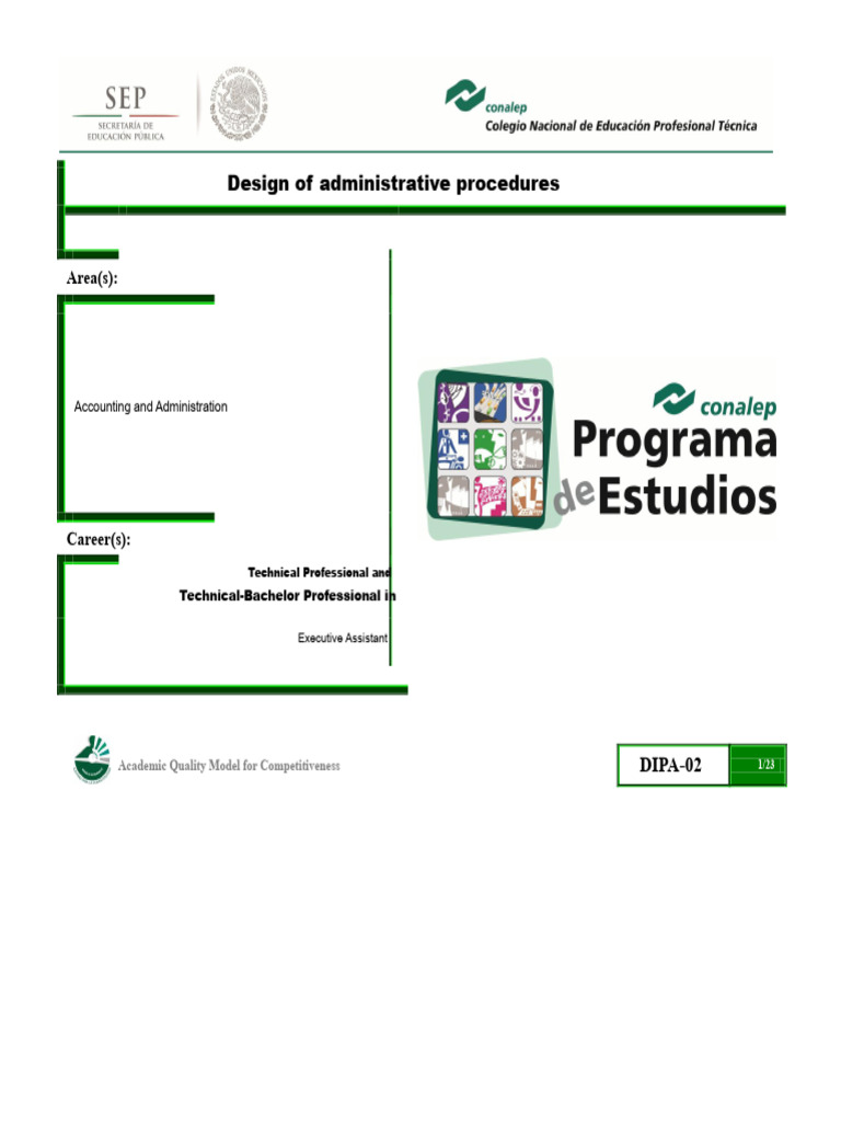 Administrative Procedures Design Module | PDF | Communication | Knowledge