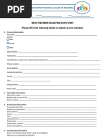 ANC Membership Application Form | PDF | African National Congress | Banks