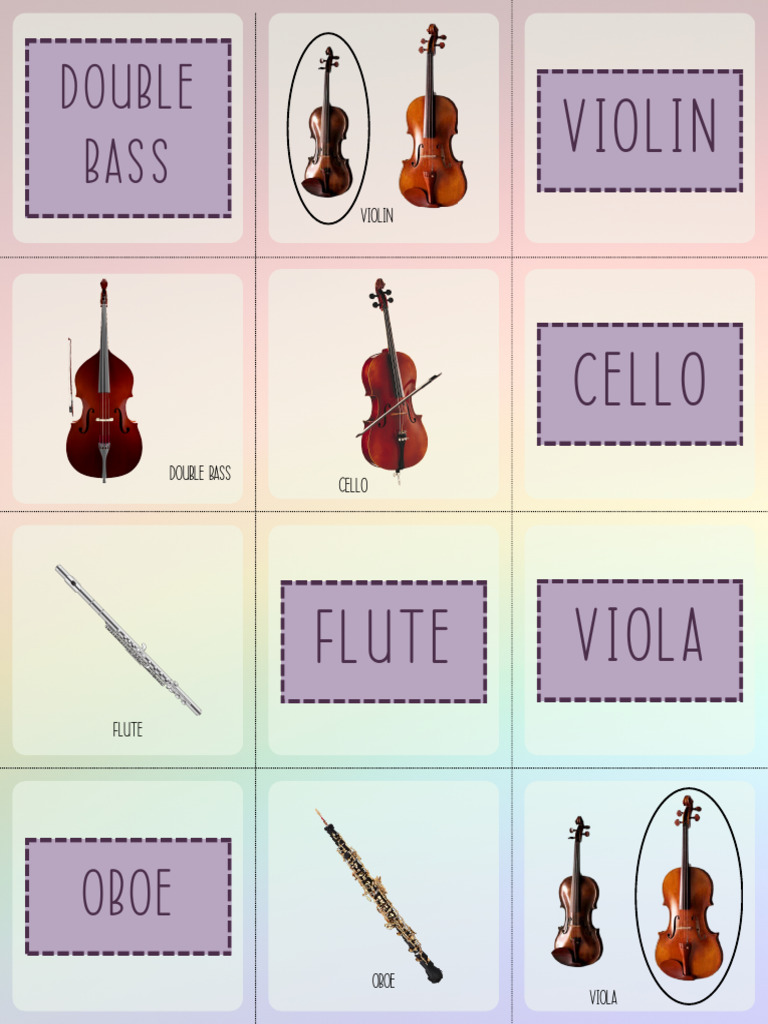 Music Centers Instrument Matching | PDF