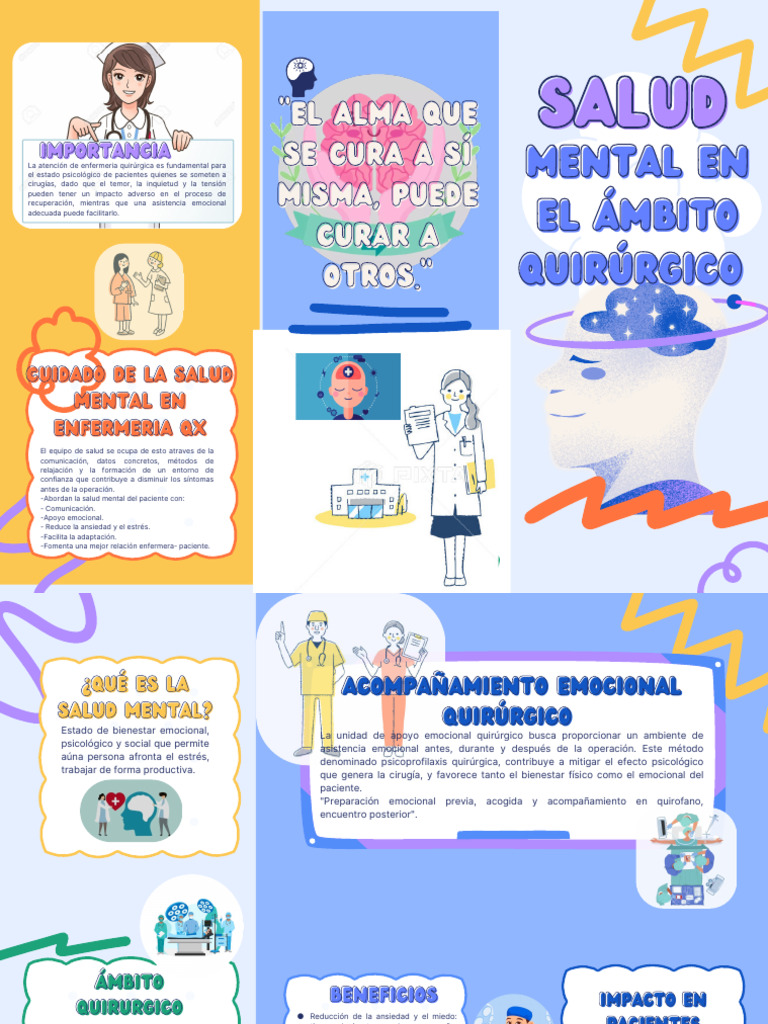 Cuidado Emocional en Enfermería Quirúrgica | PDF | Salud mental | Las ...