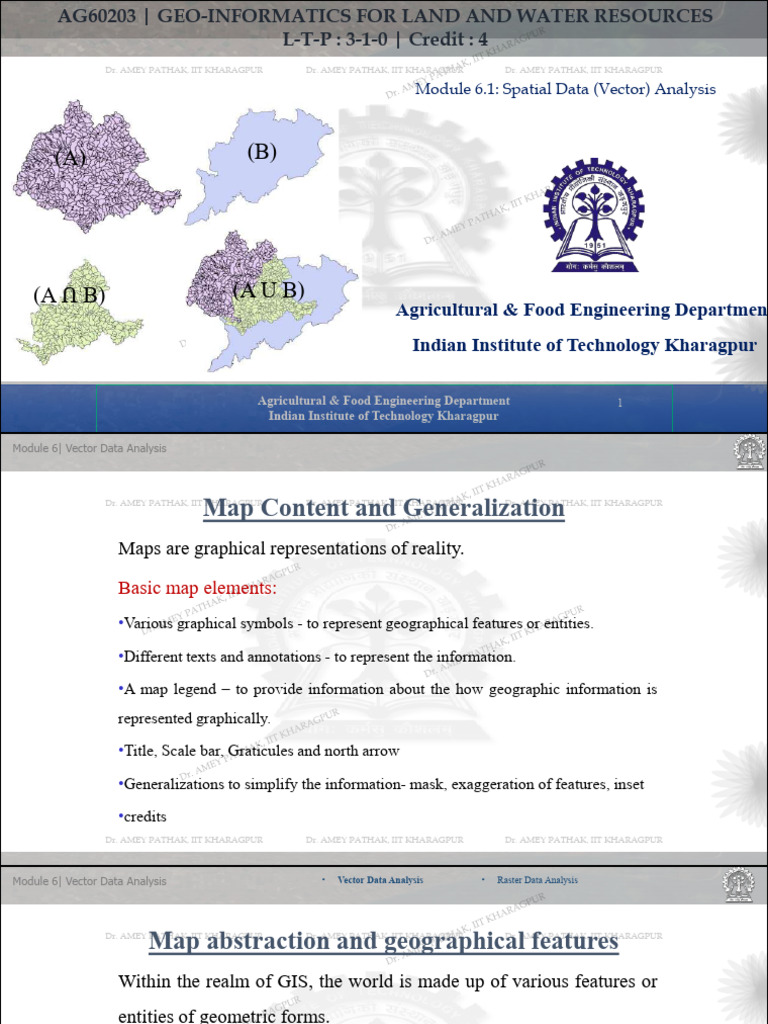 M6 AP AG60203 Spatial Analysis Vector | PDF | Vertex (Graph Theory ...