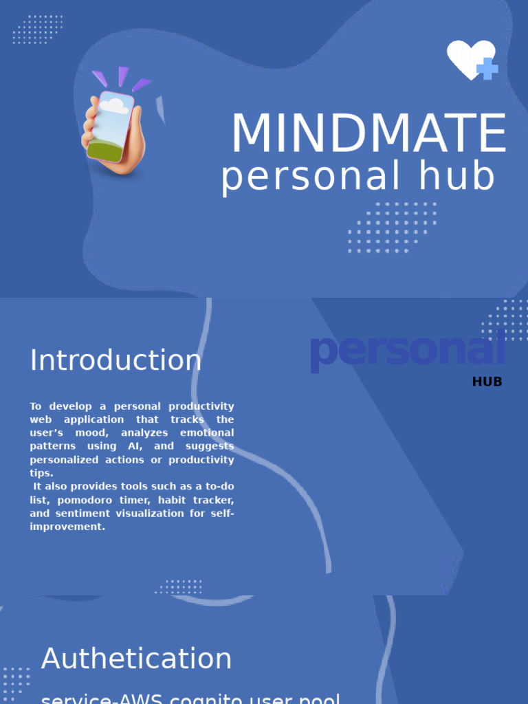 Mindmate: Personal Hub | PDF