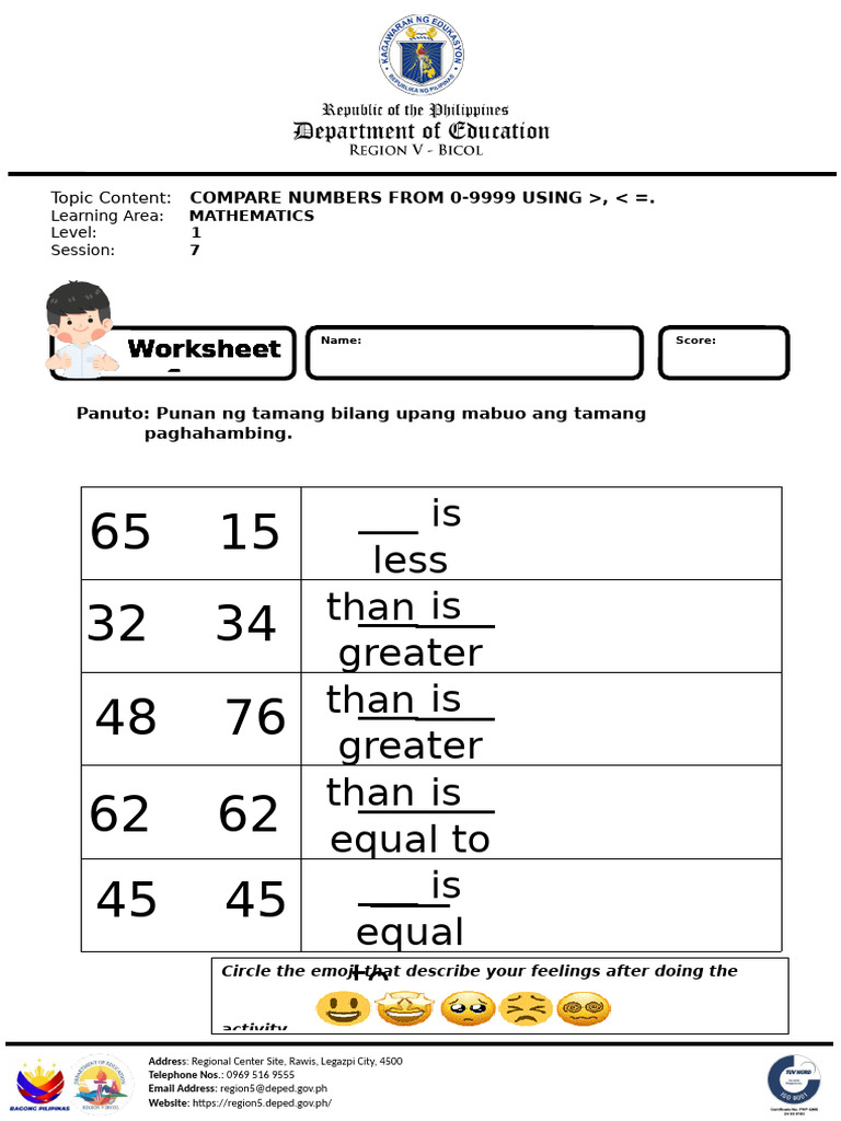 Additional Worksheet-Session 7-Level 1-Final | PDF