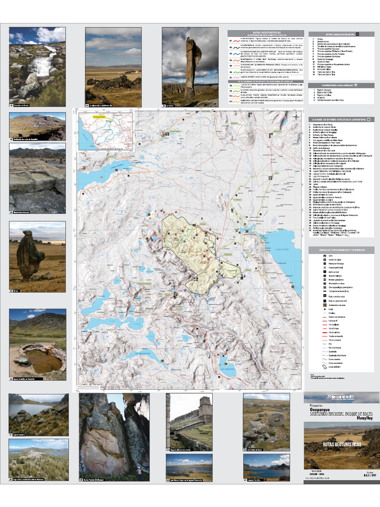 I007-Mapa Rutas Geoturisticas | PDF