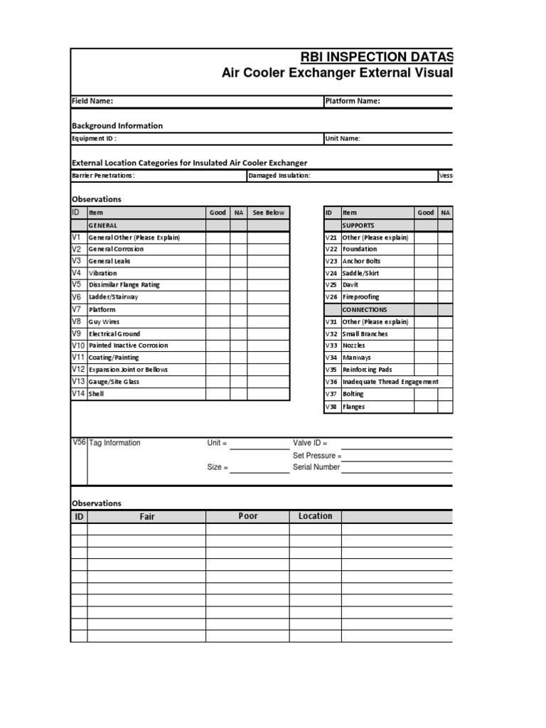 RBI Boiler Inspection Report | PDF | Technology & Engineering
