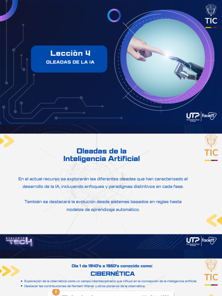 8.M1 - U1 Leccion 4 | PDF | Inteligencia artificial | Inteligencia (IA ...