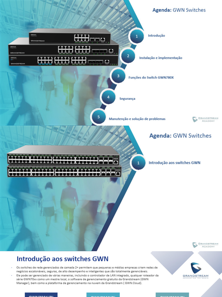 Switches GWN: Instalação e Recursos | PDF | Rede de computadores ...