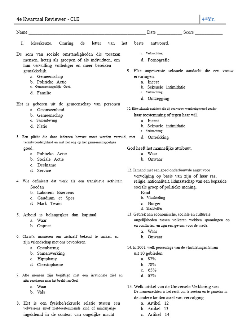 Cle Reviewer | PDF