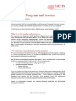 Assessing Program and Session Effectiveness 3-25-12