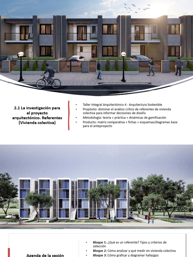 Análisis de Referentes en Vivienda Colectiva | PDF | Ventilación ...