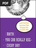 Math You Can Really Use - Every Day