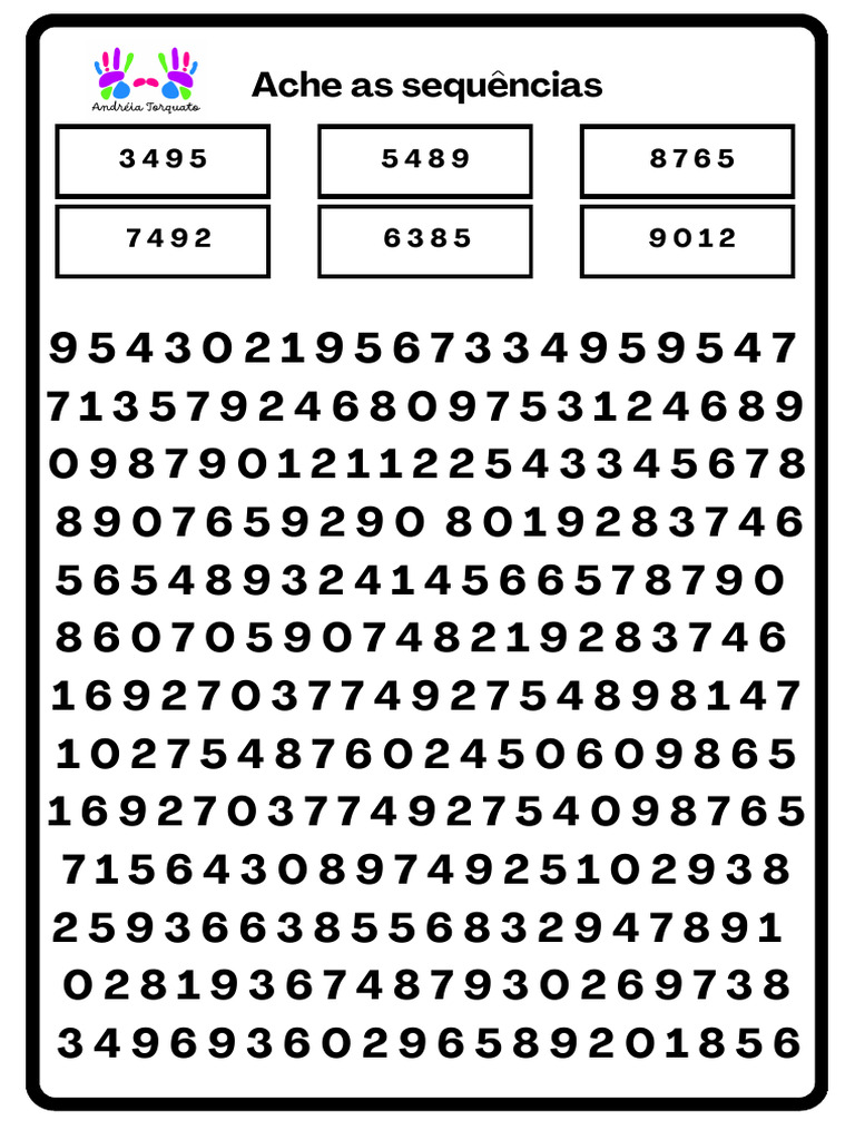 Ache As Sequências | PDF